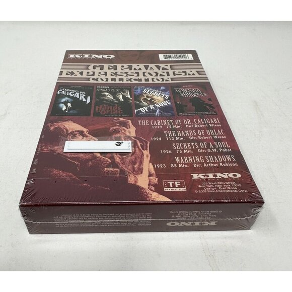 GERMAN EXPRESSIONISM COLLECTION 4 Dvd Set Cabinet Dr. Caligari Hands Orlac NEW - Picture 7 of 7